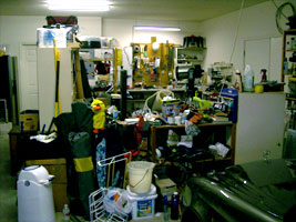 Three car garage but the cars don't fit